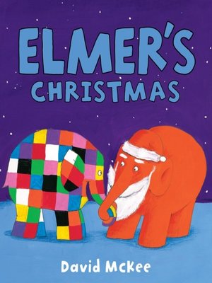 cover image of Elmer's Christmas